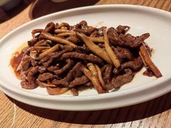 茶树菇烧牛柳-川流不息(北蔡休闲广场店)
