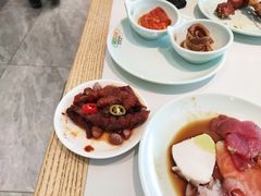 -绿岛港轩海鲜烤肉涮锅自助餐厅