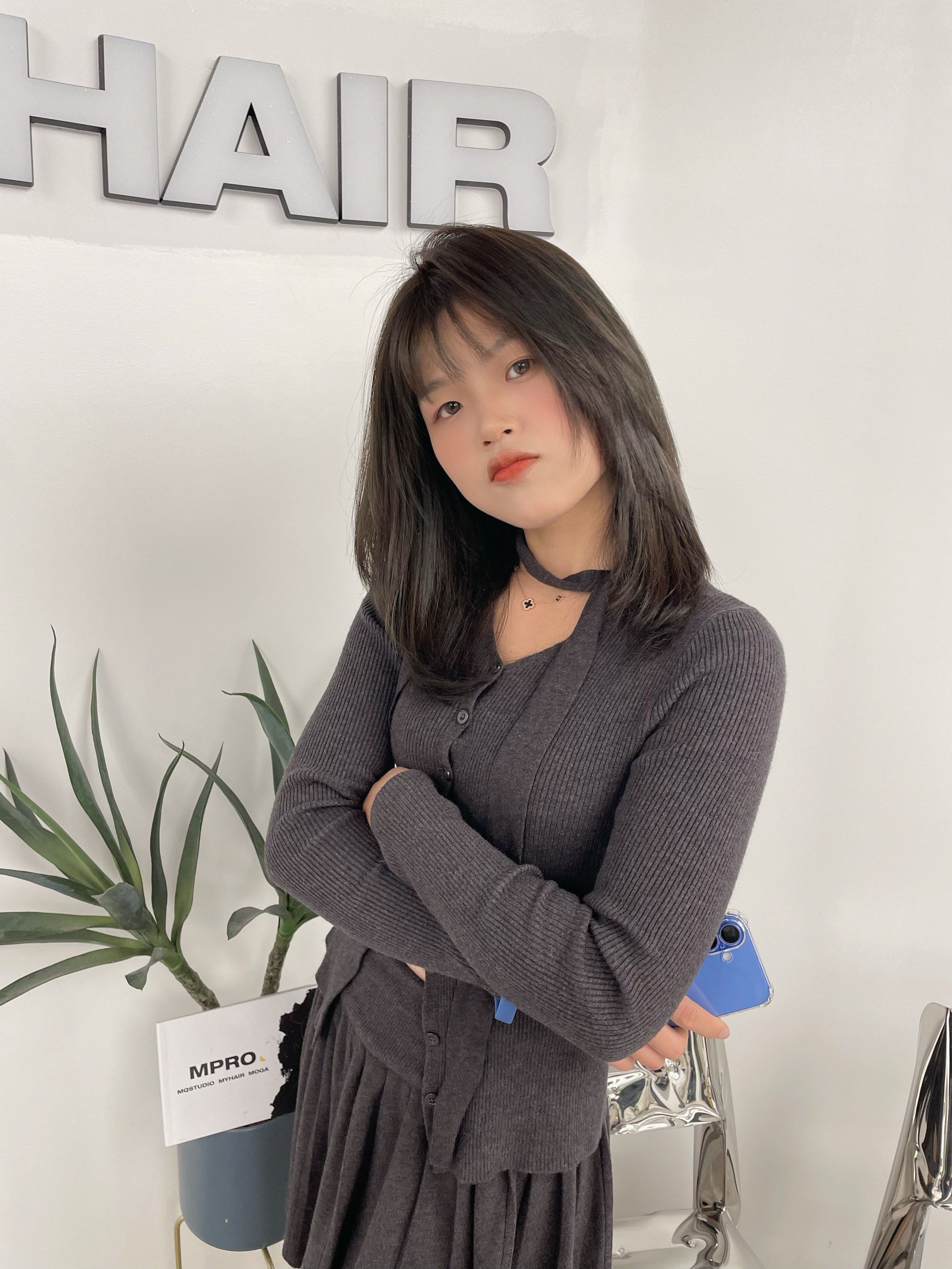 气质小女人必备发型 锁骨发