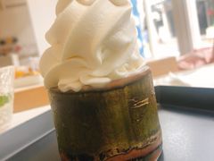 竹子冰激凌-茶是一枝花泡茶店