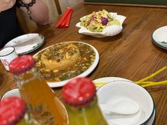-东来菜馆•手抓海鲜家常菜•海鲜锅贴(鸽子窝店)