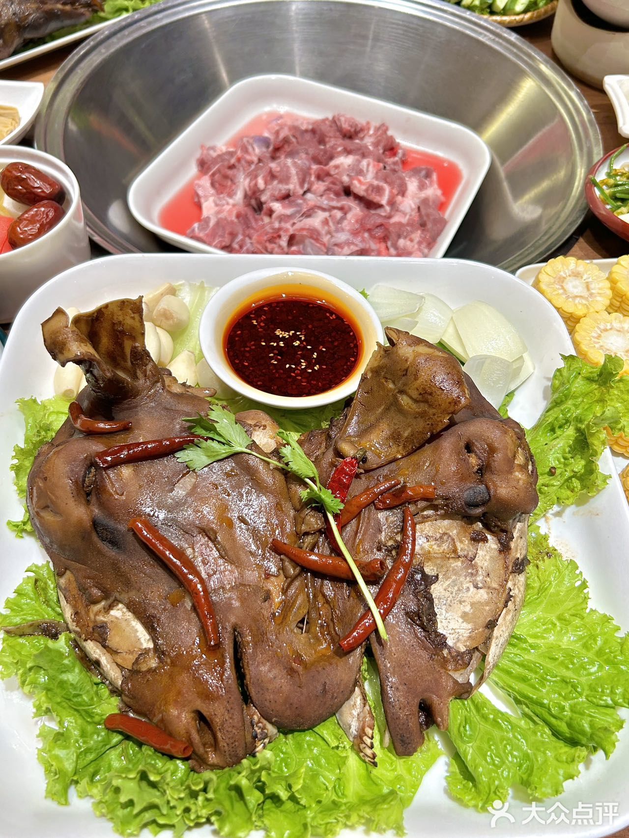 🥩好羊肉清水煮，美味尽在 313 羊庄！✨