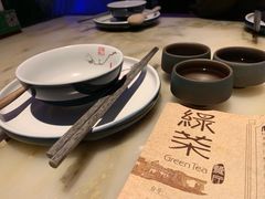 餐具摆设-绿茶餐厅(石家庄万象城店)