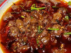 爆炒椒麻鸡血-华仔龙虾(永乐路总店)