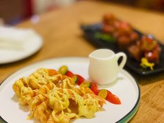 青芥虾球-茶香书香私房菜(北台一路店)