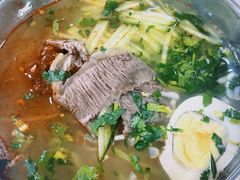 -吉林延边牛肉汤饭，大冷面
