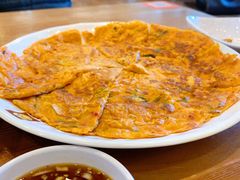 泡菜饼-喇喇排骨火锅·传统韩式脊骨汤(望京西园总店)