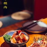 满树烂漫樱花下，炭火烤肉茨木烧