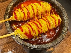 -明洞阿姨·韩式酱蟹烤肉·创意料理(三元桥店)