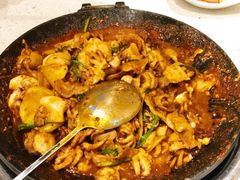 鱿鱼炒五花肉-名家韩国料理·烤肉(瑶海店)