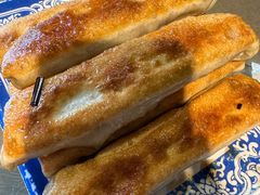 牛肉尖椒香菜褡裢火烧-福荣居褡裢火烧京味家常菜(西四店)
