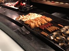 自助取餐区-晶华酒店柏丽厅