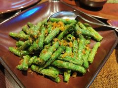 虾酱炒四季豆-花马天堂云南餐厅 Lost Heaven(外滩店)
