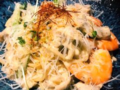 芝士蘑菇鲜虾意大利面-BE BRIGHT KITCHEN(正佳广场店)