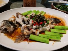 青花椒蒸笋壳鱼-猪肉婆私房菜(容桂总店)