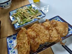 鸡蛋炸馒头片-大槐树烤肉馆