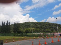 -上海佘山国家森林公园东门地面停车场