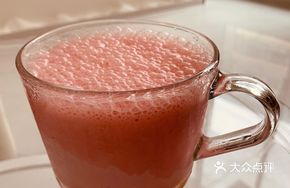 Thick Coconut Strawberry Milk Foam