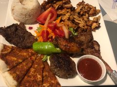 宫廷烤肉拼盘-伊斯坦布尔土耳其清真咖啡餐厅