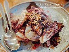 布拉塔奶酪色拉配落地球-BOR Eatery(安福路店)