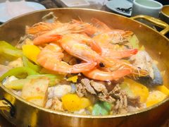 焖锅-猪啊牛呀羊啊铜盘烤肉(正大广场店)