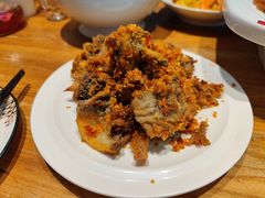 椒盐鸭架-壹零捌道·北京烤鸭(车公庄店)