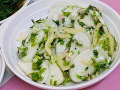荠菜冬笋肉丝炒年糕-蘭心餐厅(进贤路店)
