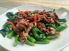 芥兰炒牛肉-华威达牛庄(黄埔大道西店)