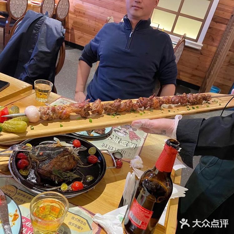 通海俄式烧烤心超过癮烤大串
