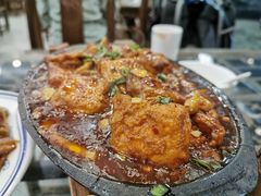 铁板毛豆腐-徽州美食(三十年老店)