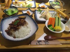 卤肉饭套餐-我茶人文茶馆
