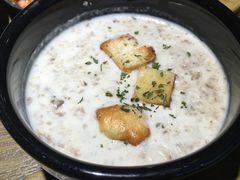 蘑菇奶油汤-机器人火炉披萨