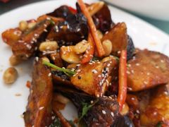 鱼香茄子-正阳春烤鸭(华捷道店)