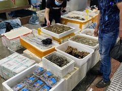 自助取餐区-渔人湾码头海鲜市场负二楼