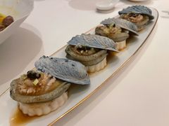老豆腐蒸黑金鲍-宝丽轩中餐厅BAOLIXUAN