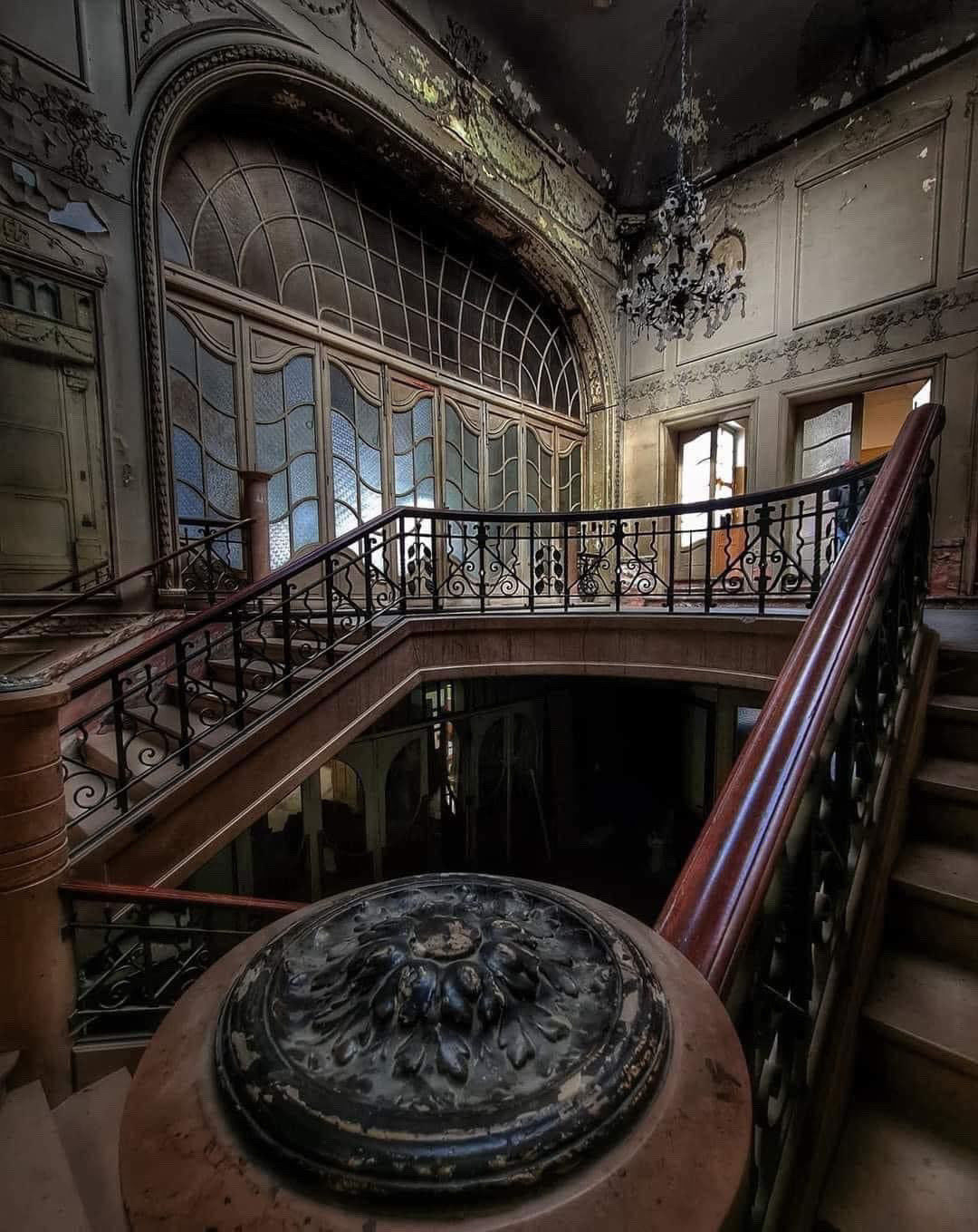 被遗忘废弃的欧洲宅邸