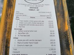 账单-Fern Forest Cafe