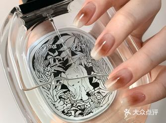 中山美甲｜换美甲当然是来DG啦 法式浪漫风格