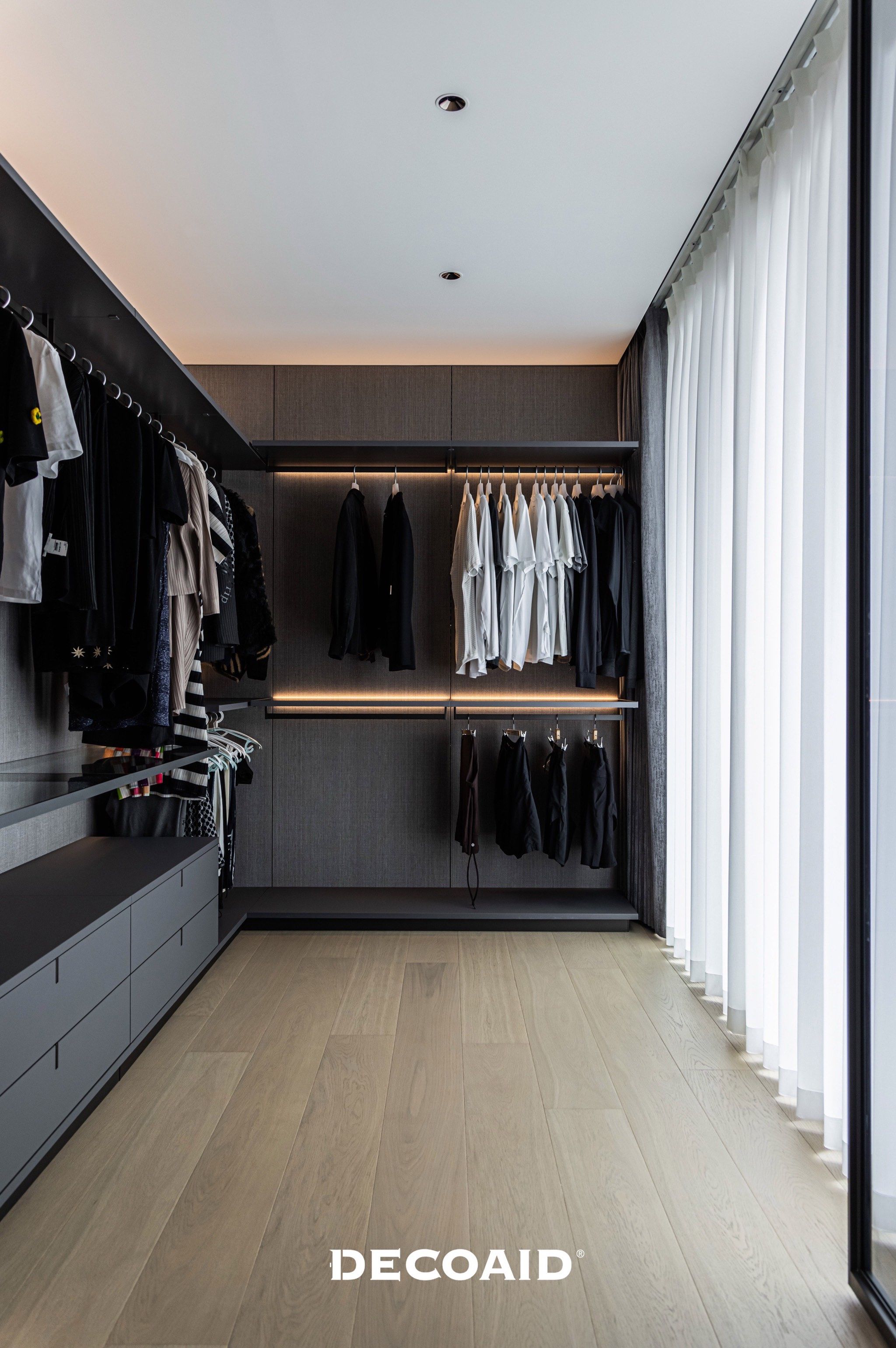 开放式衣帽间,轻松又不失质感的自留地