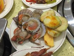 扇贝-鑫海汇海鲜烤肉火锅自助(七彩城店)