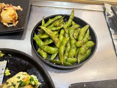 蒜酱油烤毛豆-日葵 大阪烧ひまり(仙霞路店)