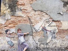 -槟城街头艺术街区