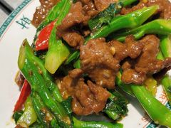 沙茶芥兰炒牛肉-皇后餐厅-煲仔·小菜·打边炉(古北店)