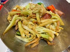 干锅腊味花菜-避风塘·金牌店·夜宵(金玉兰店)