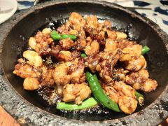 酱爆石锅蛙-绿茶餐厅(王府井永宁门店)