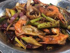 香辣虾-休记光头香辣蟹干锅店(衣冠庙店)