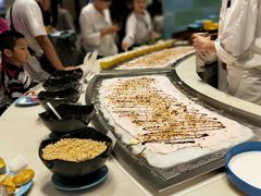 烤冰激淋-帝企鹅自助餐厅•儿童岛•真企鹅(长隆企鹅酒店)