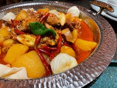 沙湾原始大盘鸡-丝路金桃·新疆菜(徐汇店)