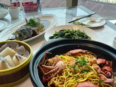 招牌香辣蟹面-不仔客海鲜烧烤270度海景餐厅(大东海店)