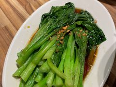 白灼青菜-陈鹏鹏潮汕菜(欢乐海岸 海边景观店)